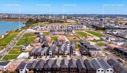Modern Hobsonville 4 Bedroom Waterfront & Parking