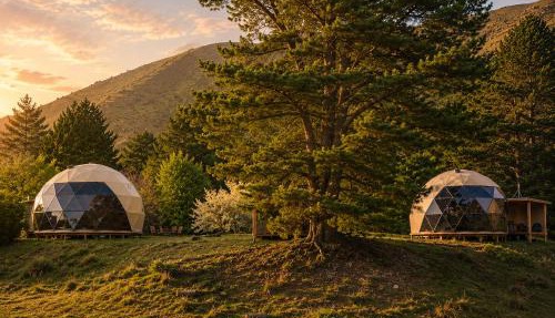 Danseys Pass Lavender Farm Domes