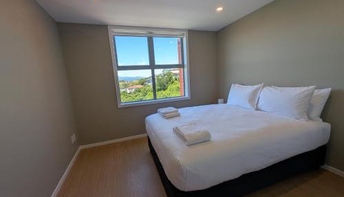 Brand New 3-Bedroom, 2-Bathroom Free Private Parking Wellington Bay Views